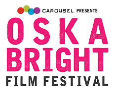 Oska Bright Film Festival logo - text reads 'Carousel presents...'